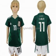 Mexique Enfant Coupe du monde 2018 Carlos Vela 11 Maillot Domicile Pas Cher..